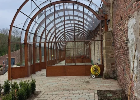 The Victorian Glass House at Auckland Castle.